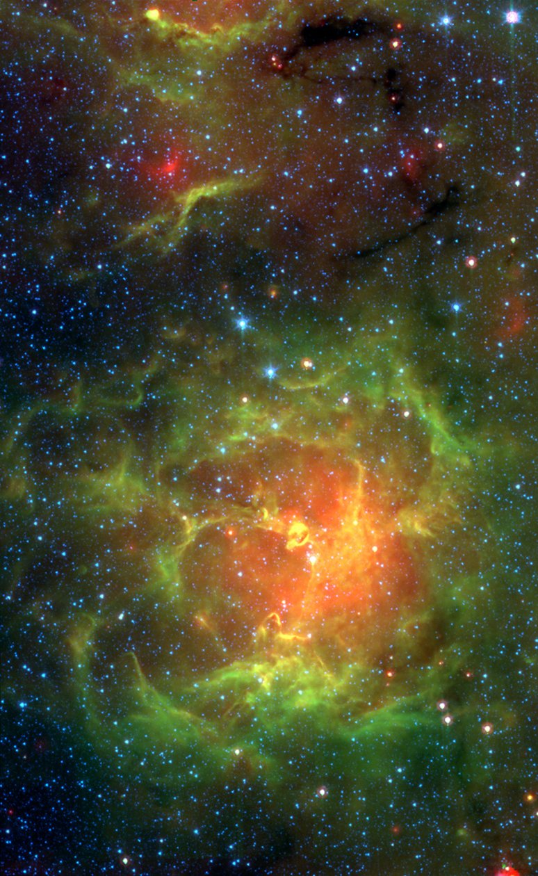 Trifid Nebula, c 2005 av Unbekannt
