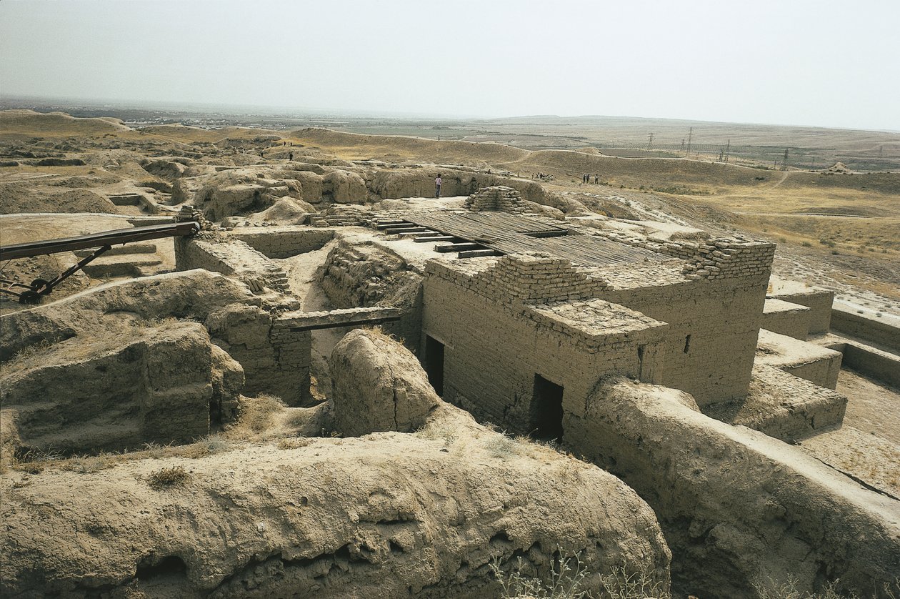 Turkmenistan. Magofu ya Nisa. Orodha ya Urithi wa Dunia wa UNESCO, 2007swed av Benjamin Baud