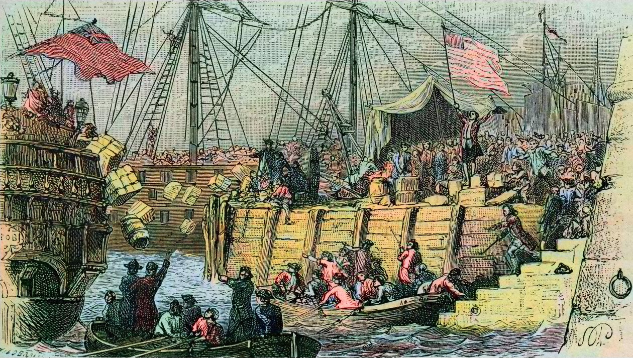 USA:s frihetskriget: revolt från amerikanska bosättare av Unbekannt