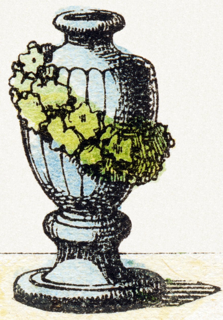 U - Urne - Child Entertainment Alphabet c.1890 (litografi) av Unbekannt