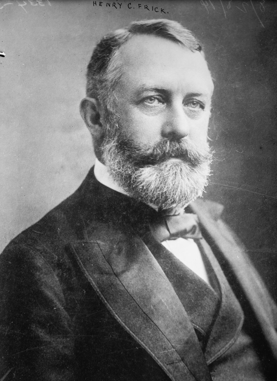 Odaterat foto av Henry C. Frick (s/v foto) av Benjamin Baud