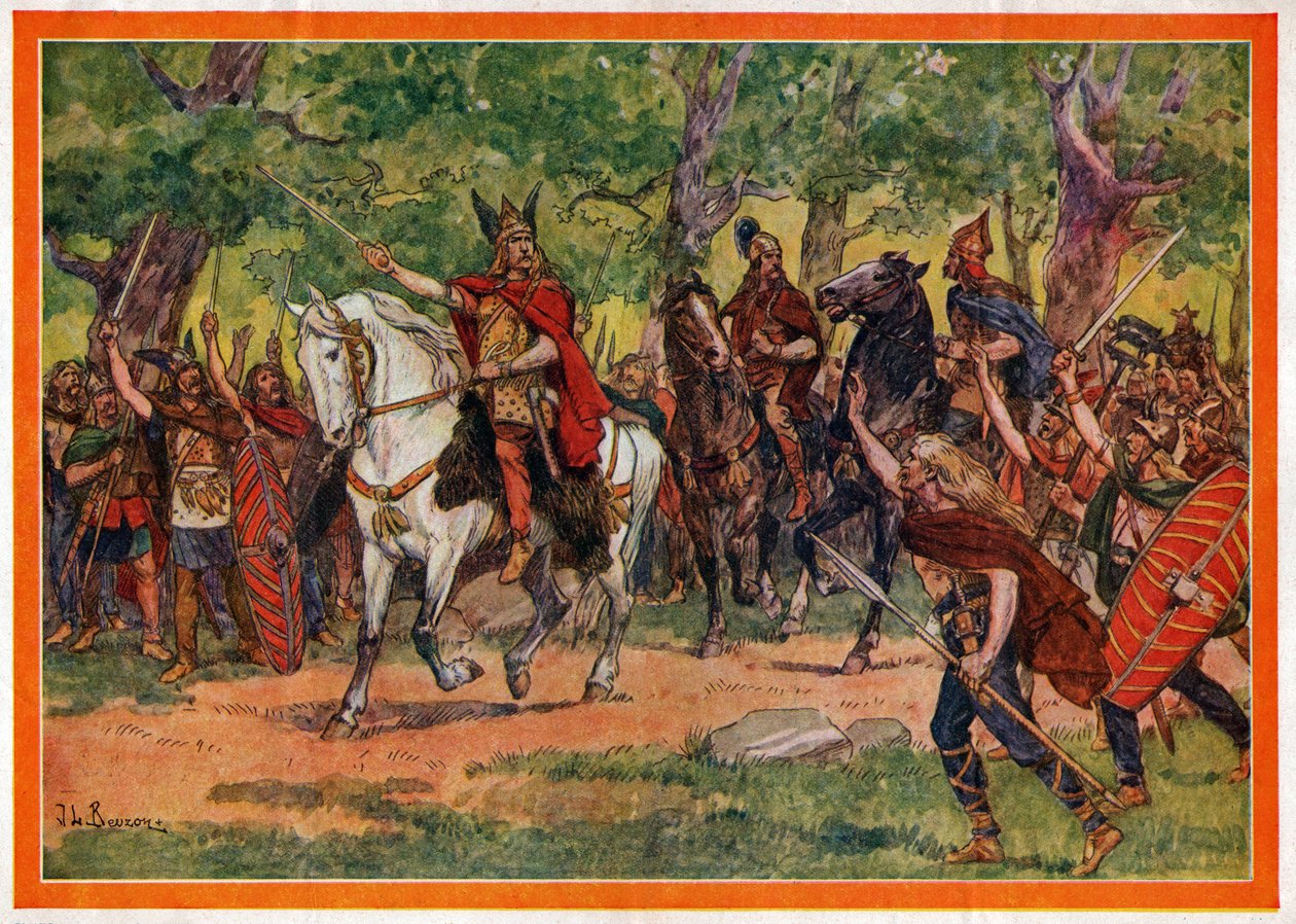 Vercingetorix. av Unbekannter Künstler