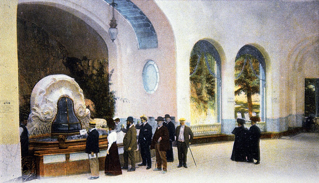 Vichy, celestins källa, ca 1910 (vykort) av Unbekannter Künstler