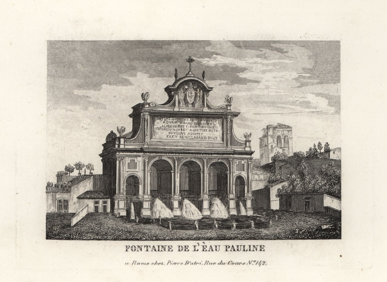 Utsikt över Fontana dell
