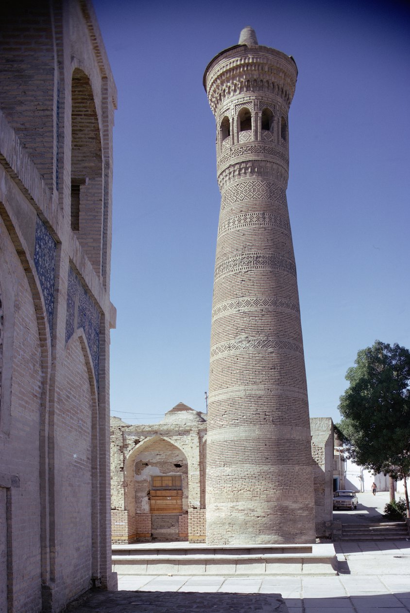 Utsikt över minareten, byggd 1127 (foto) av Unbekannt