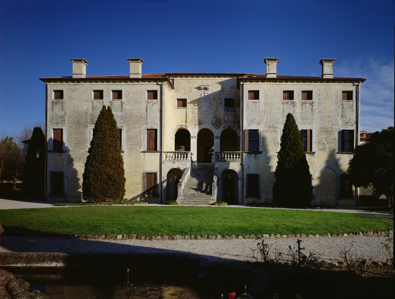 Villa Godi (nu kallad Malinverni), Lonedo, Vicenza (foto) av Unbekannt
