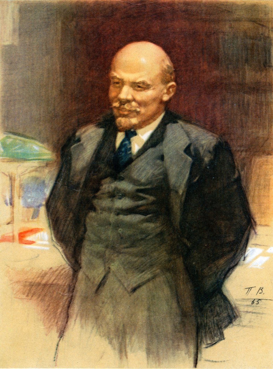 Vladimir Lenin av Unbekannter Künstler