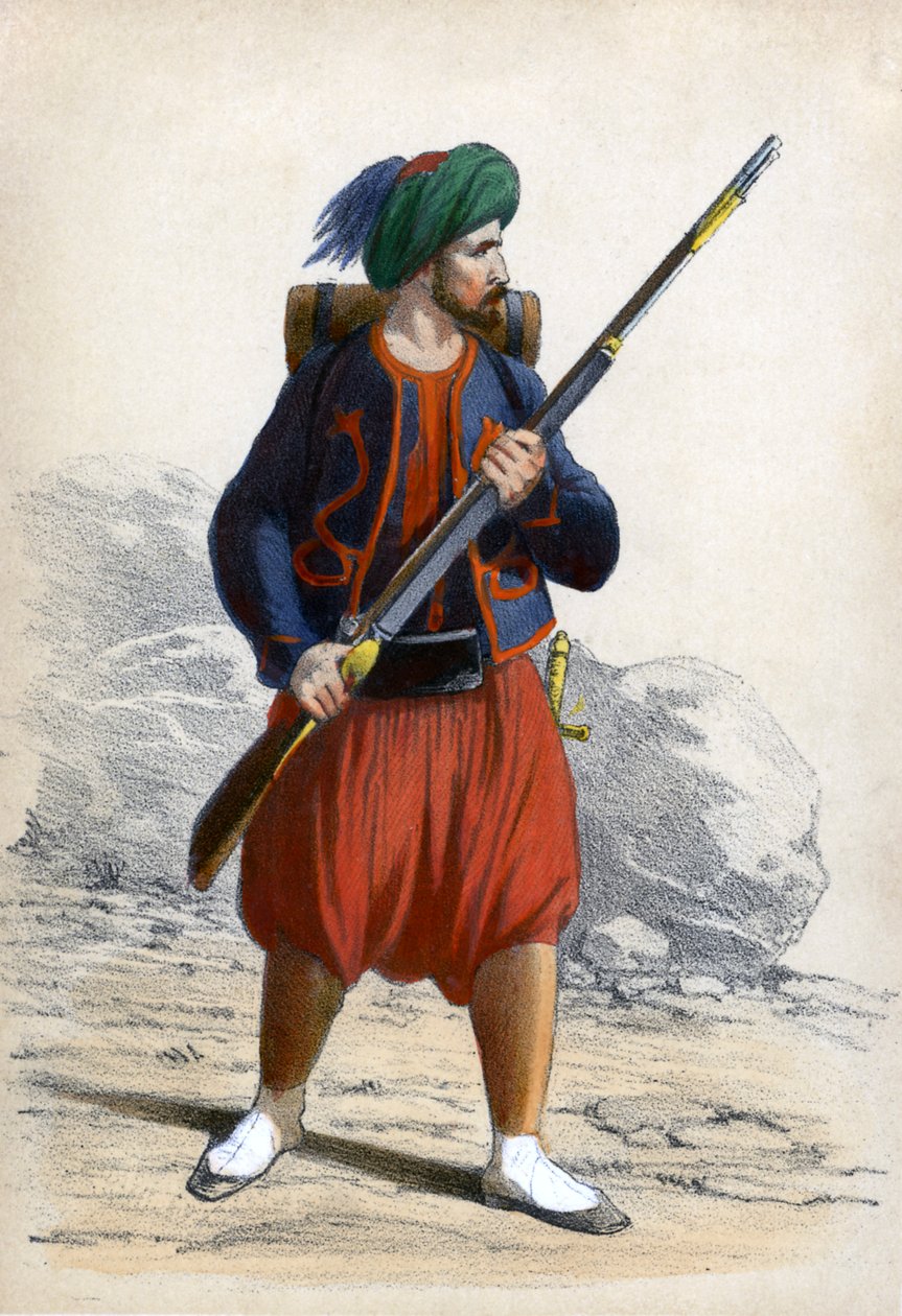 Zouave av Unbekannter Künstler