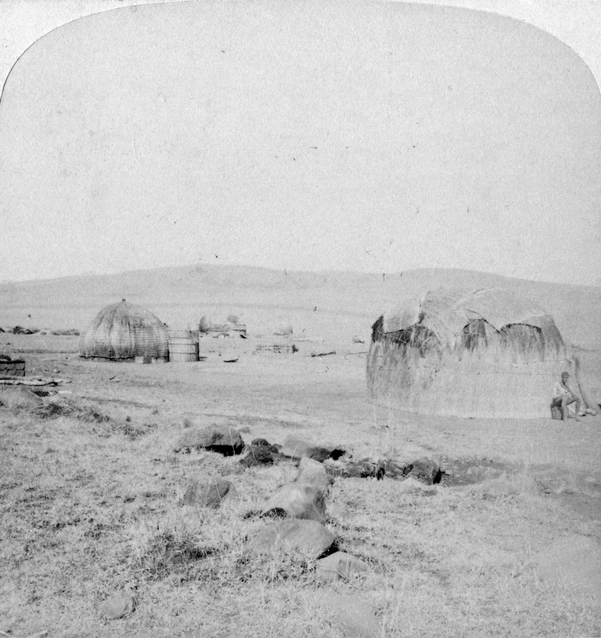 Krantz Kloof, Natal, Sydafrika, andra boerkriget, 1901 av Underwood and Underwood