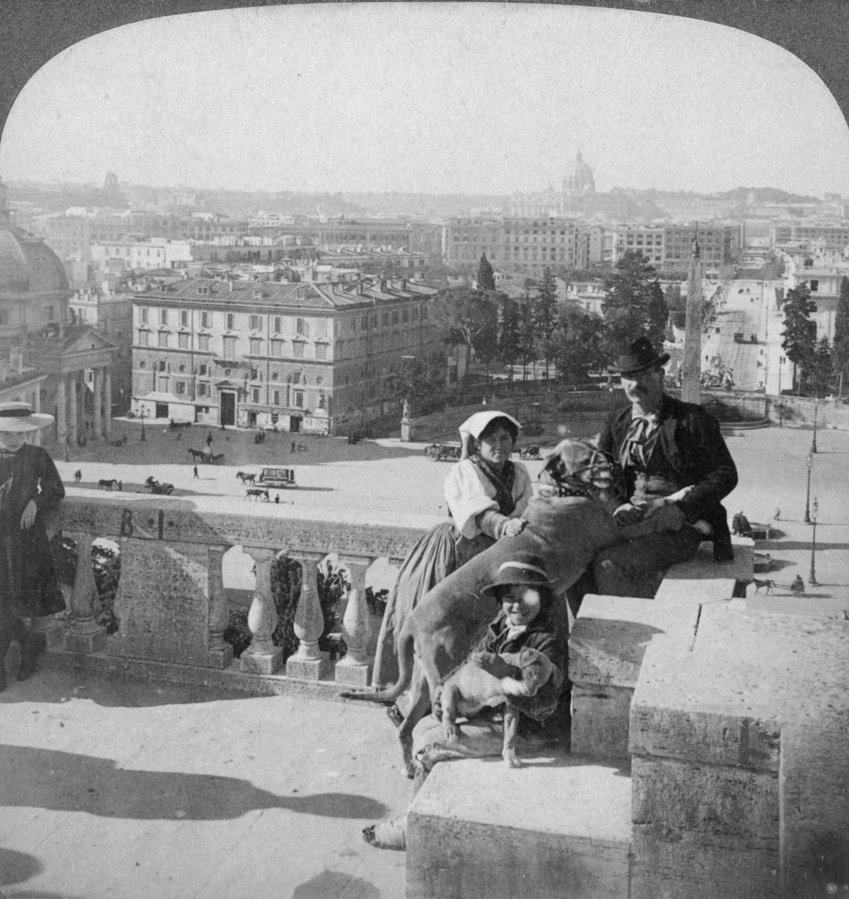 Rom, Italien, 1905. av Underwood and Underwood