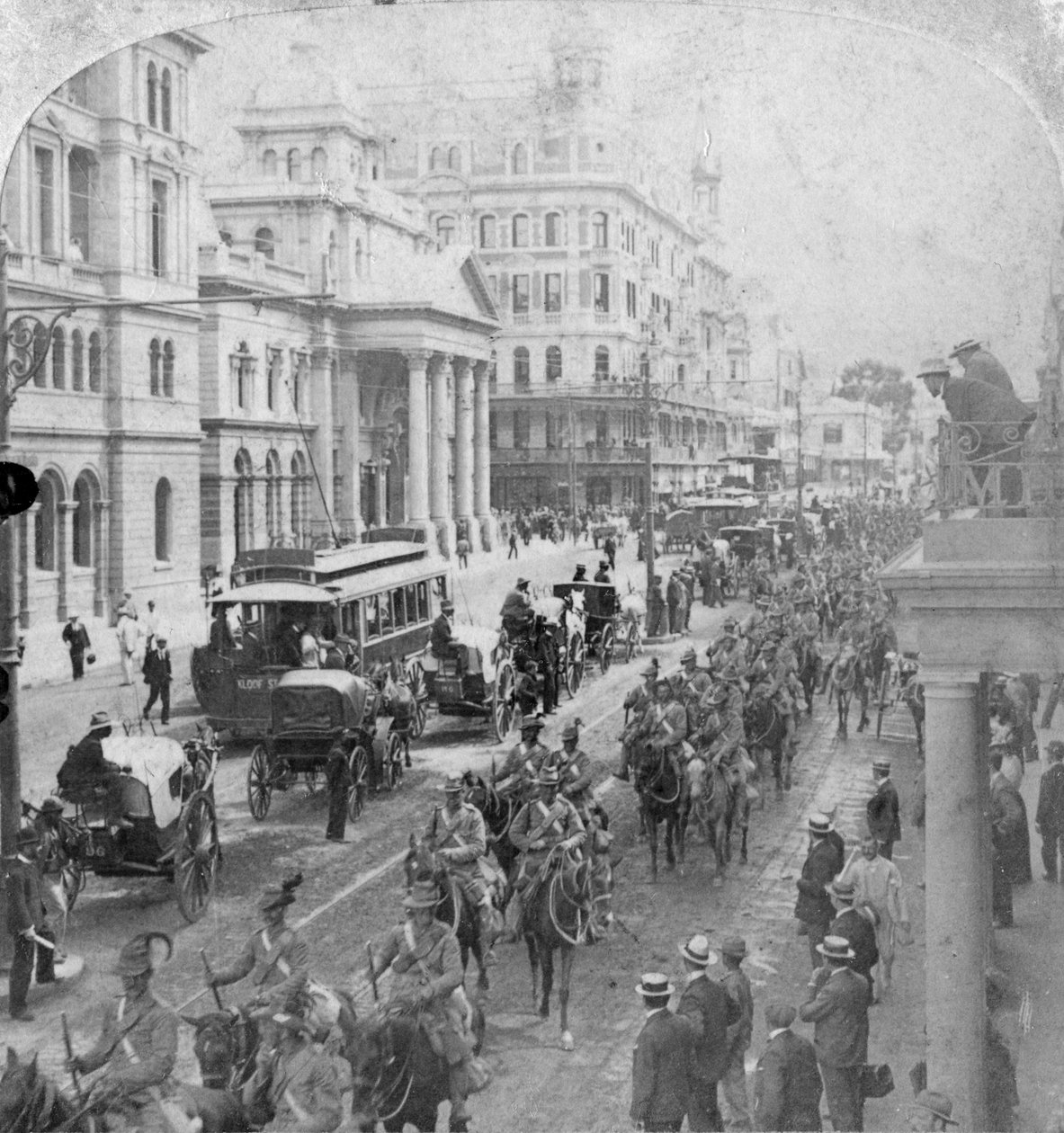 South African Light Horse, Kapstaden, Sydafrika, 2:a boerkriget, 1900 av Underwood and Underwood