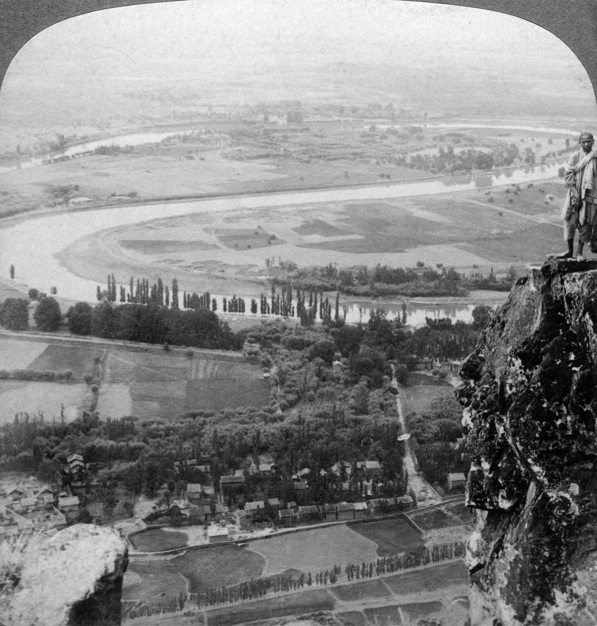The Vale of Cashmere Kashmir, Indien, 1903. av Underwood and Underwood