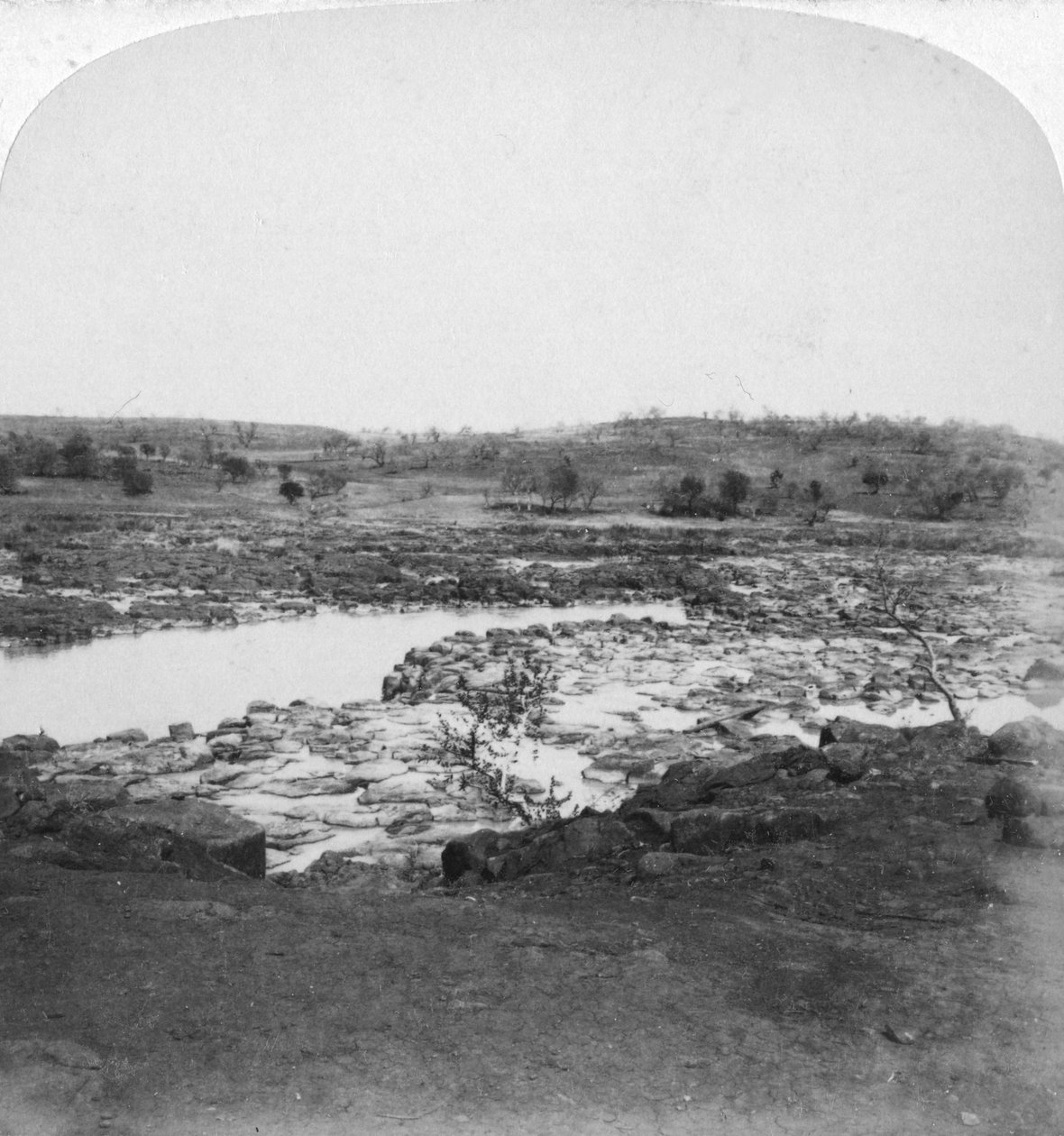 Tugela River, Natal, Sydafrika, Boerkriget, 1901 av Underwood and Underwood