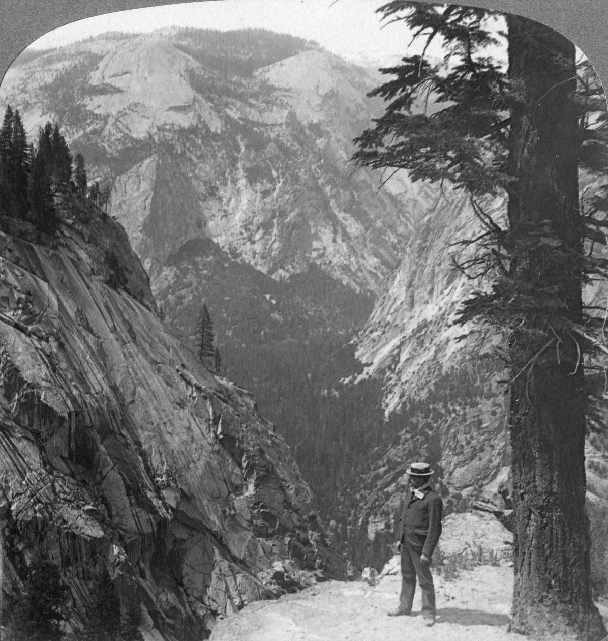 Yosemite Valley, Kalifornien, USA, 1902. av Underwood and Underwood
