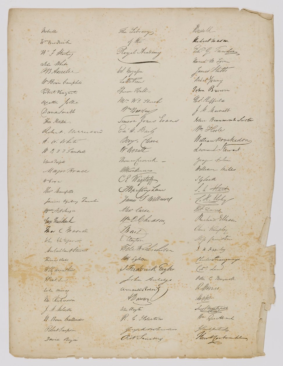 Kungliga Akademiens bibliotek (sida ur bok) av Unidentified (European)