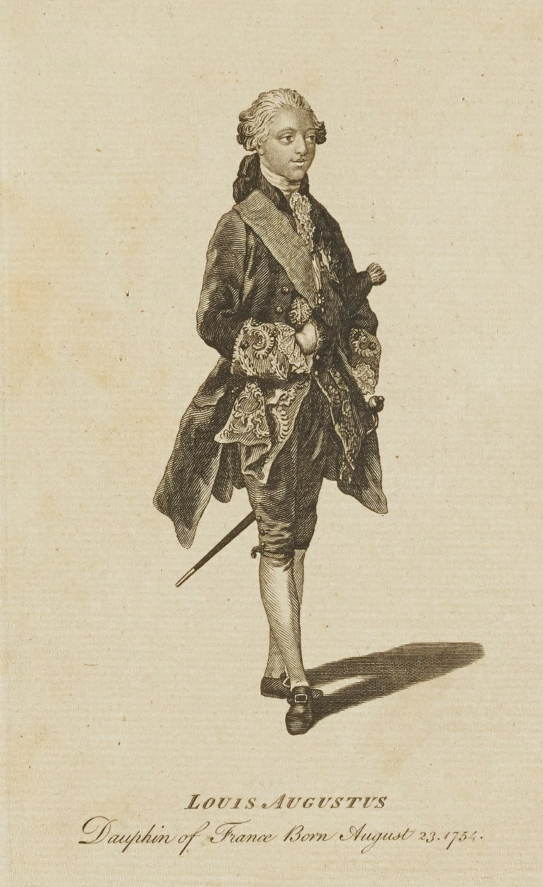 Louis Augustus, Dauphin de France av Unidentified
