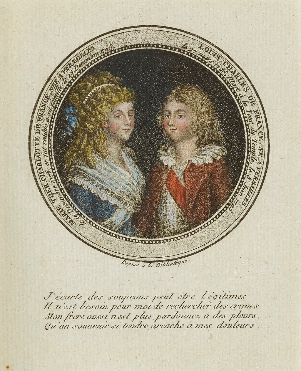 Maria Theresia Charlotte av Frankrike, Ludvig Karl av Frankrike av Unidentified