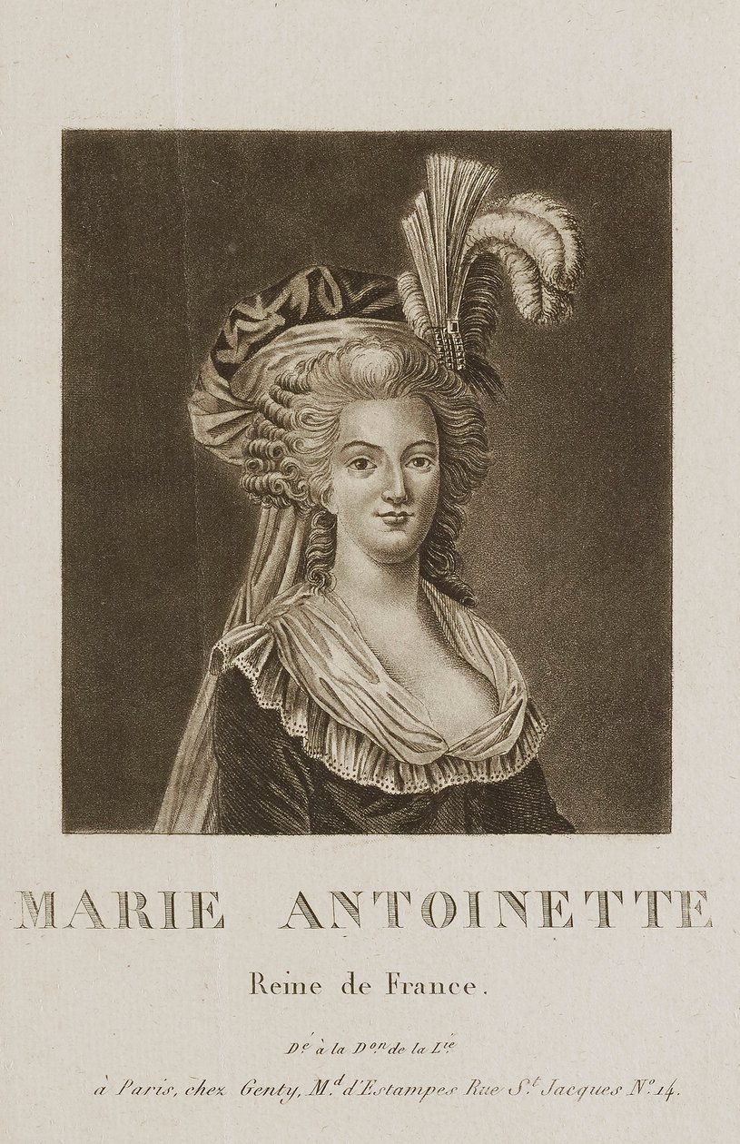 Marie Antoinette av Unidentified