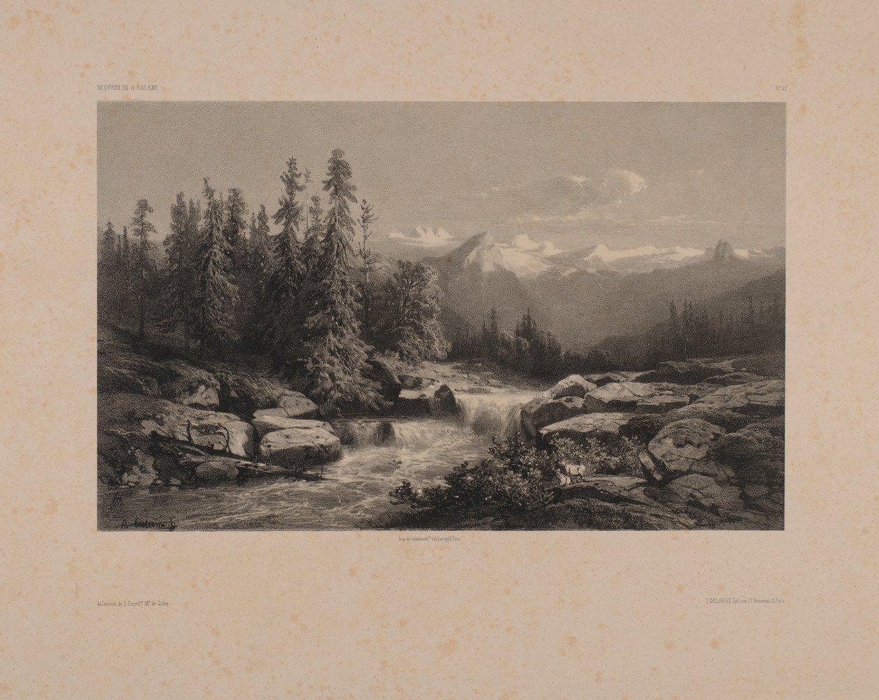 Oeuvres de a Calame av Unidentified