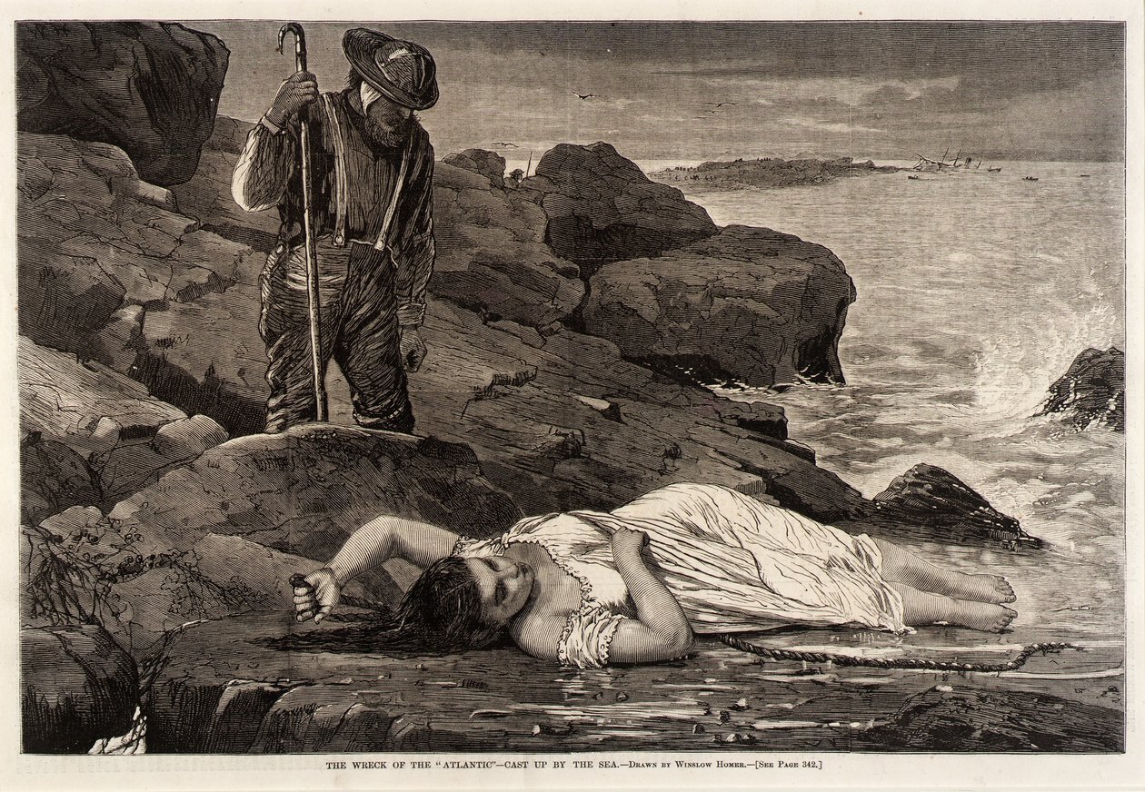 Vraket av Atlantic - uppslukat av havet av Unidentified