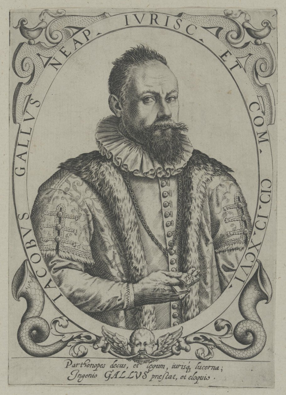 Jakob Petelin Gallus av Unknown