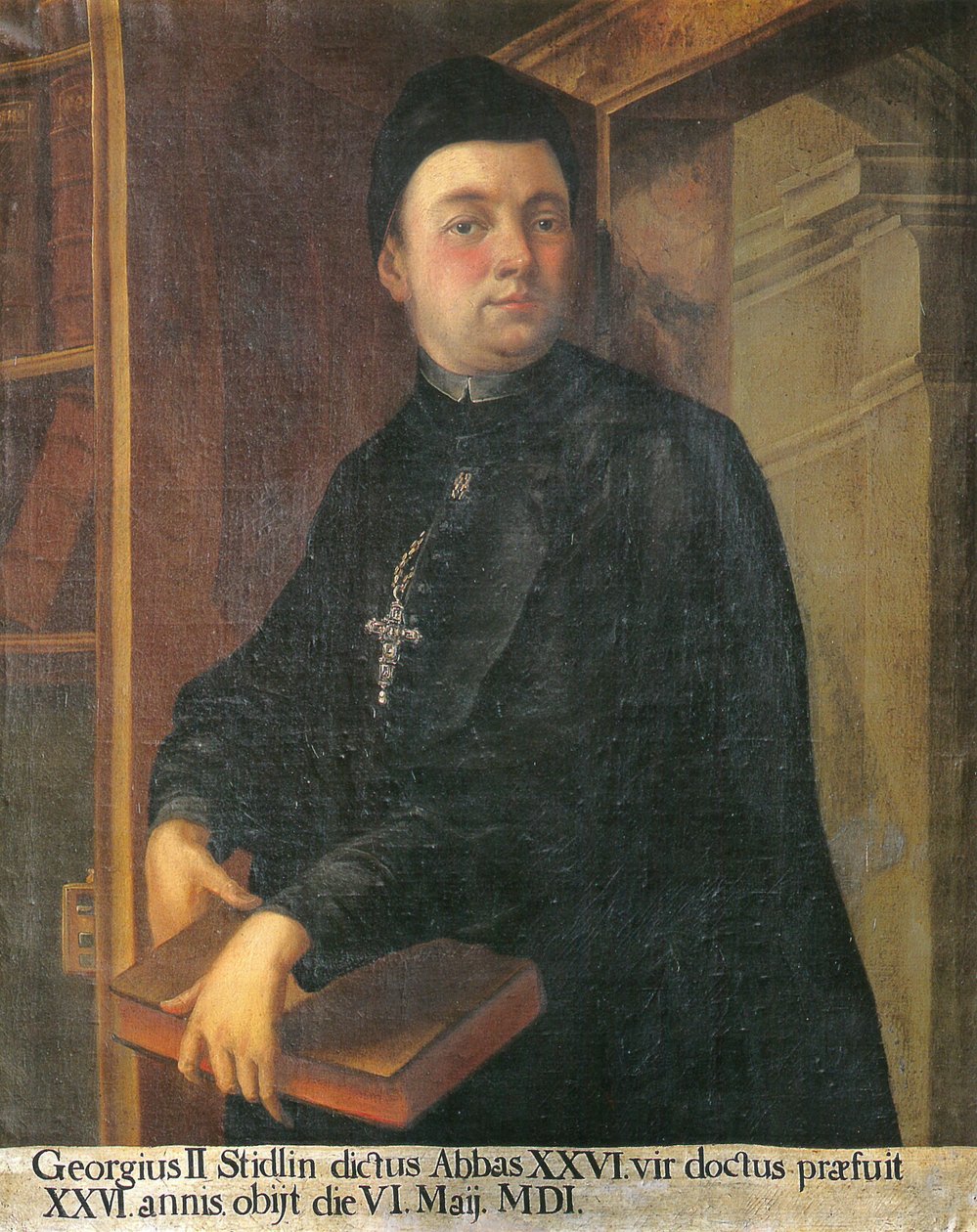 den 26:e abboten, Georg Stüdlin (Steudlin, Stidlin) av Unknown