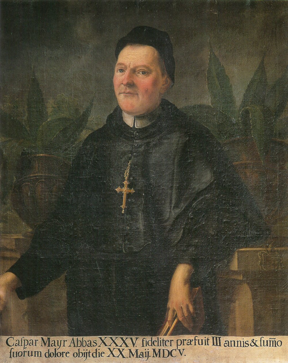 den 35:e abboten, Kaspar Mayer av Unknown