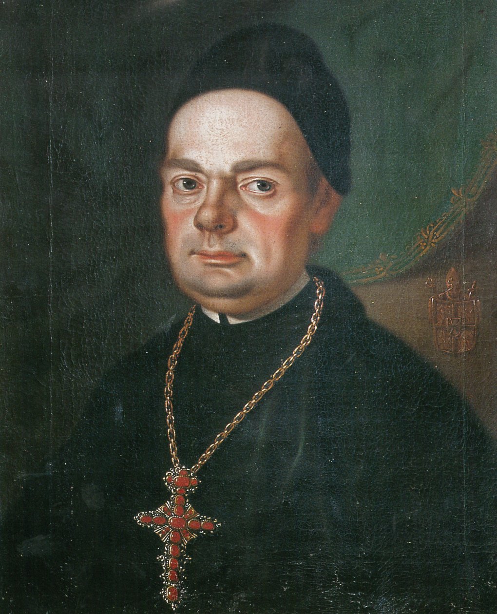 den 48:e och sista abboten, riksabboten Rupert Ehrmann av Unknown