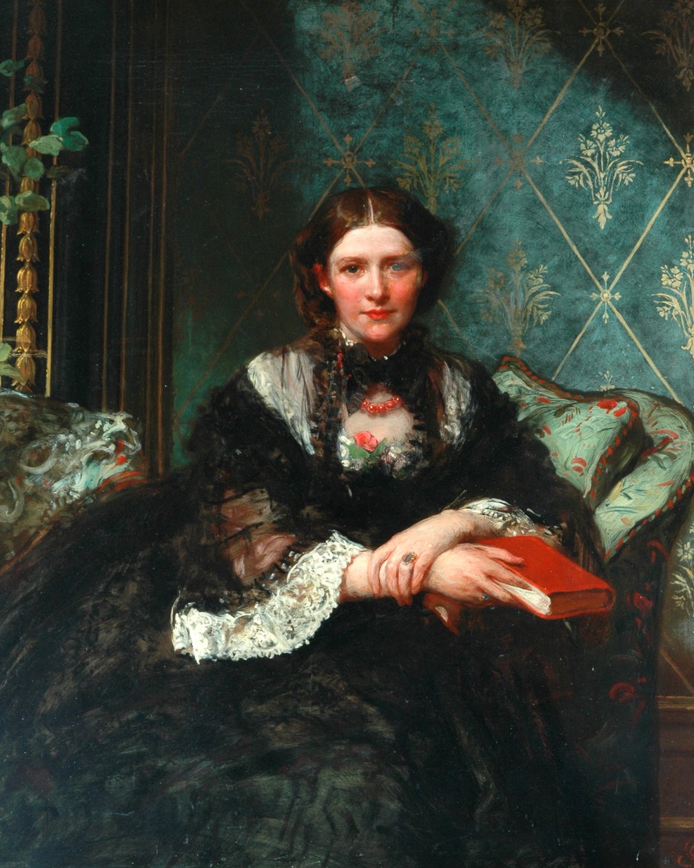 Ellen Fielden från Stansfield Hall av Unknown
