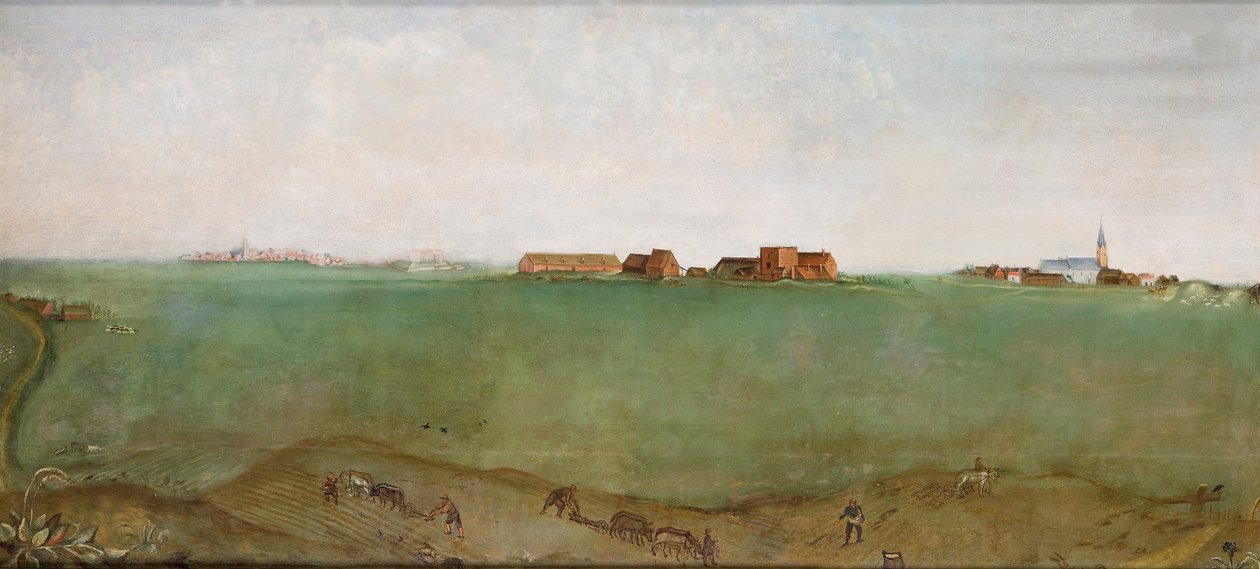 Mold Tonder och Tonder byar i Schleswig-Holstein, 1657 av Unbekannt Unbekannt