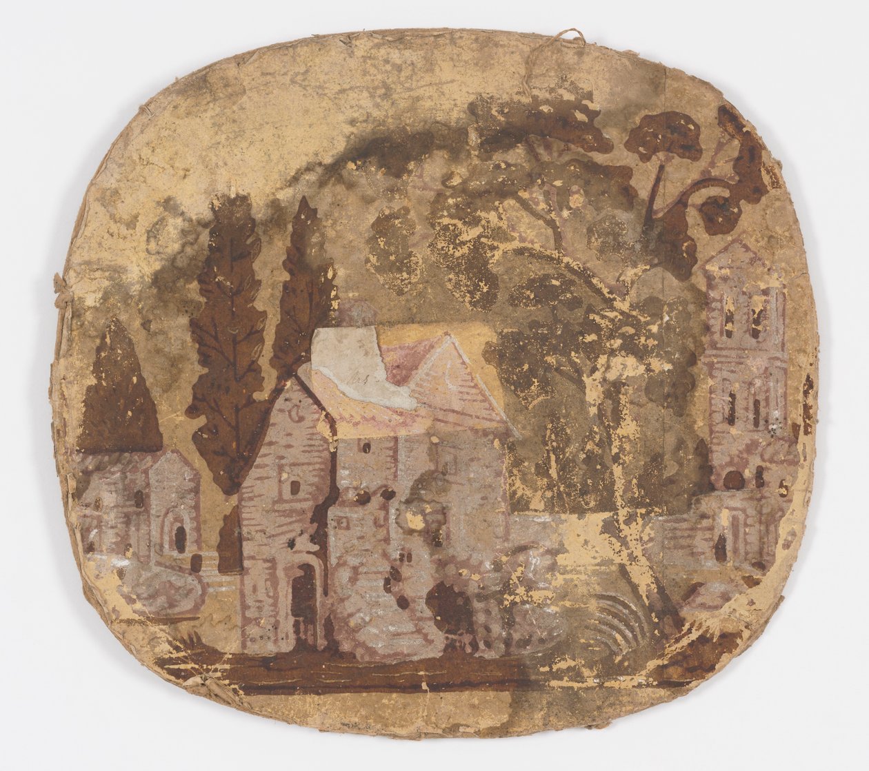 Bandboxlock, slott i Spanien, 1835 av Unknown