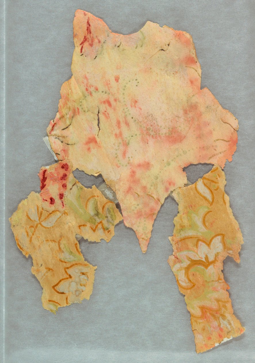 Sidovägg - Fragment (USA), 1870–75 av Unknown