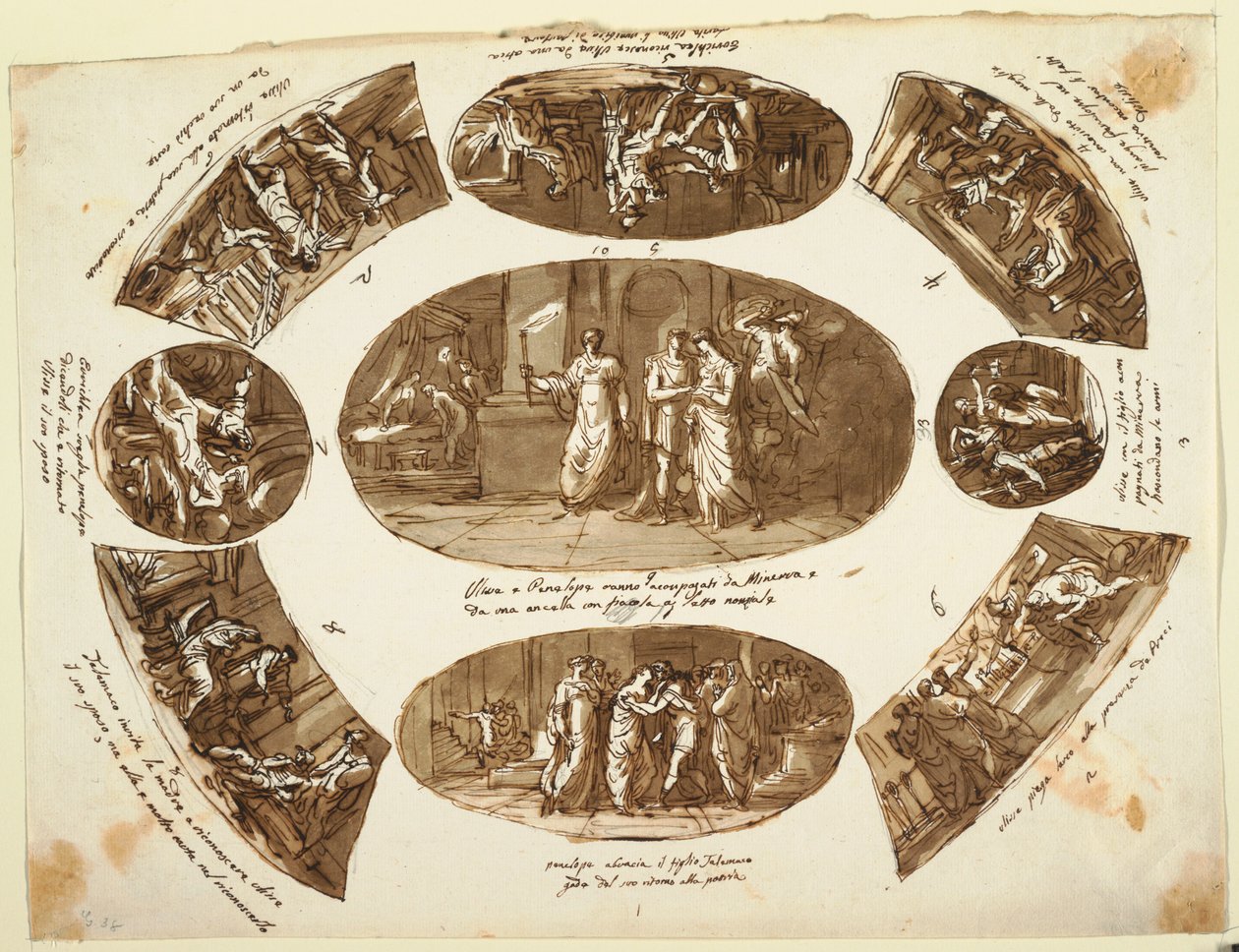 Återkomsten av Ulysses till Ithaca av Unknown
