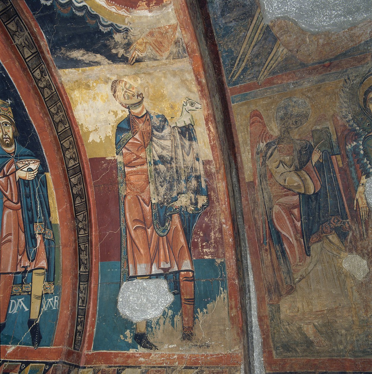 Agnus Dei och Abels offer från Santa Maria de Taüll av Unknown