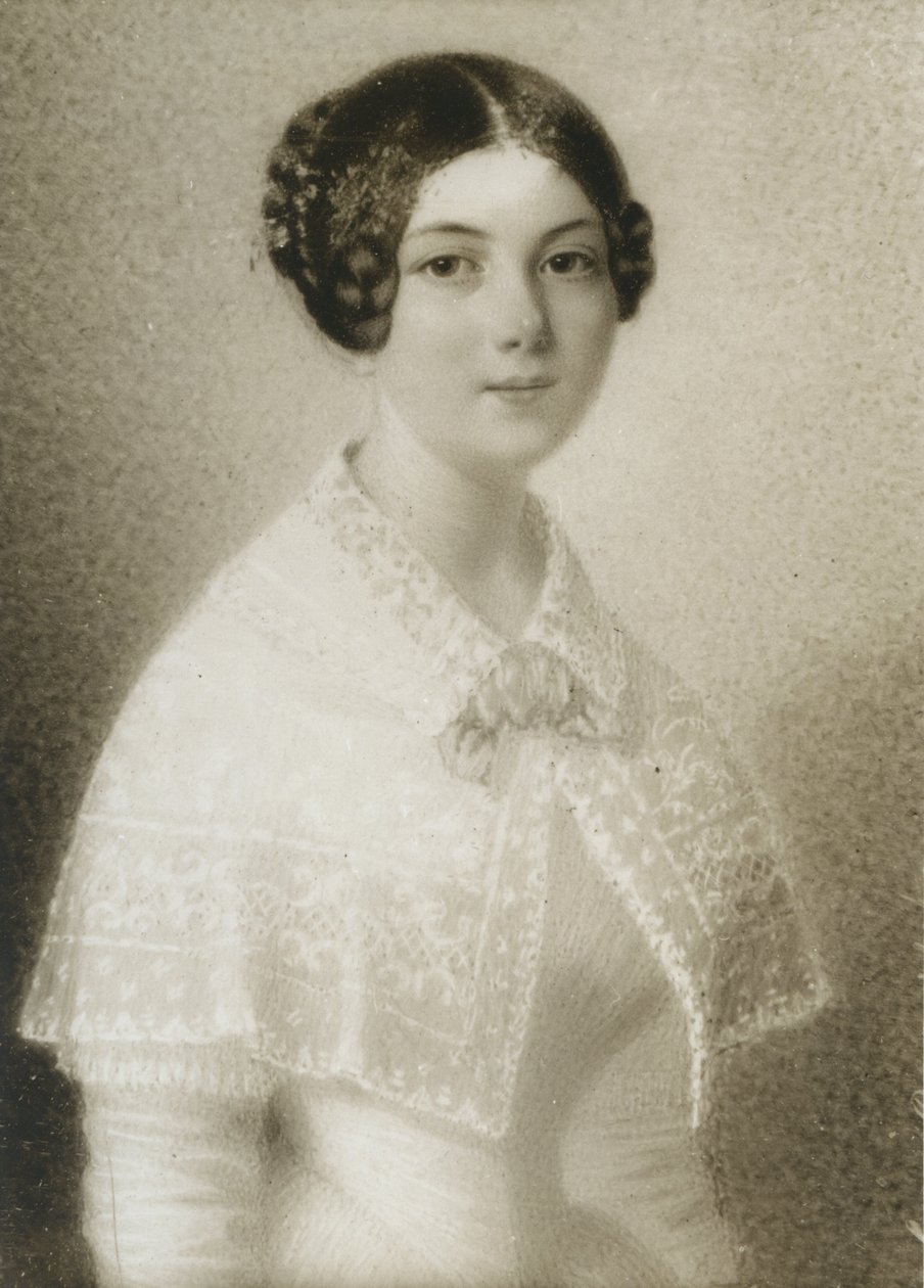 Emma z Zaluskich Ostaszewska av Unknown