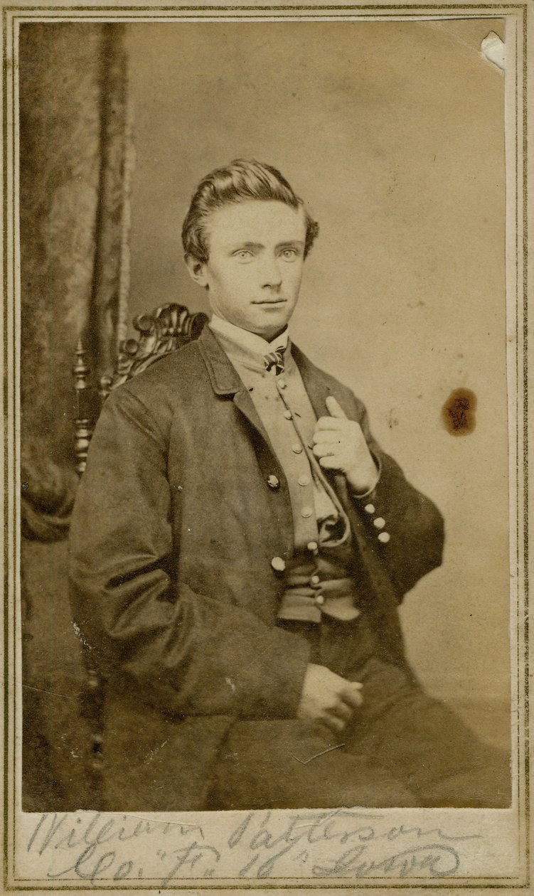 Half-length portrait of a man in civilian clothing. av Unknown