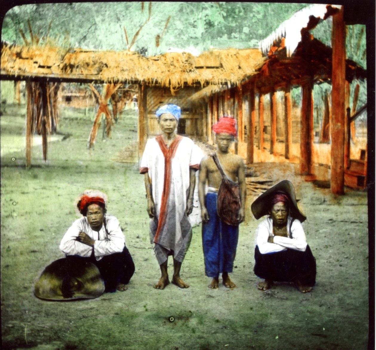 Familjen Shan, ca 1880-talet av Unknown