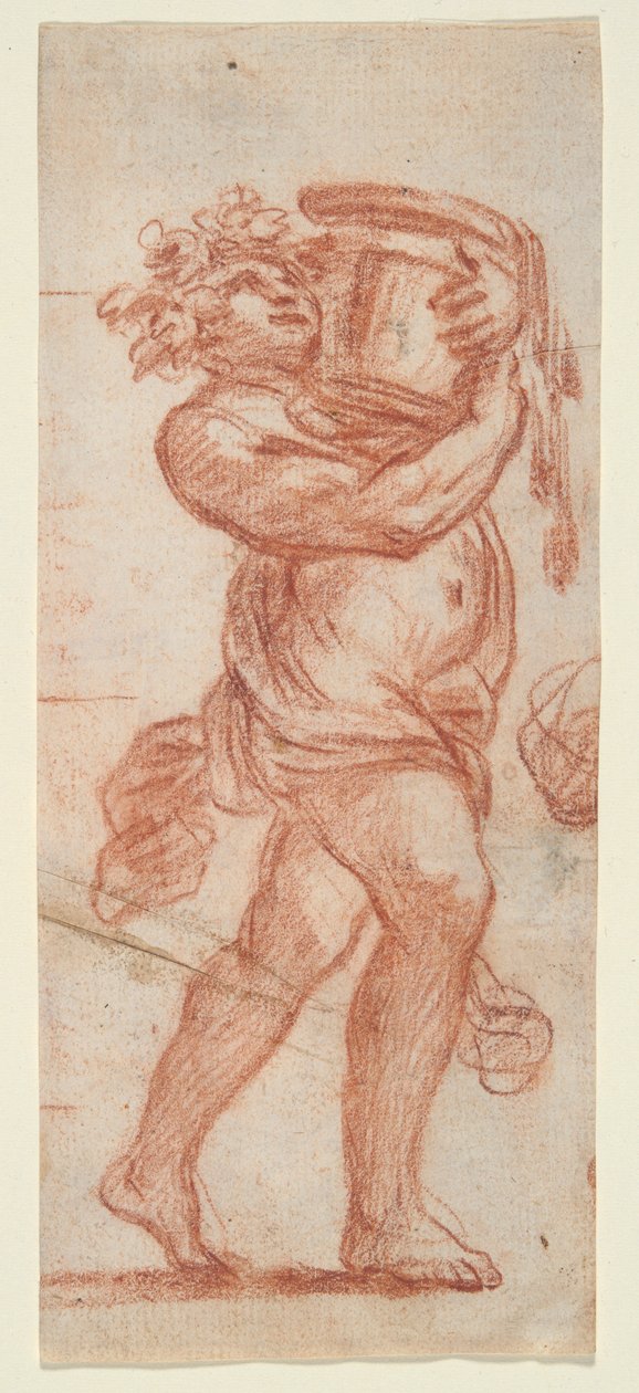 En ungdomlig skötare av Bacchus av Unknown