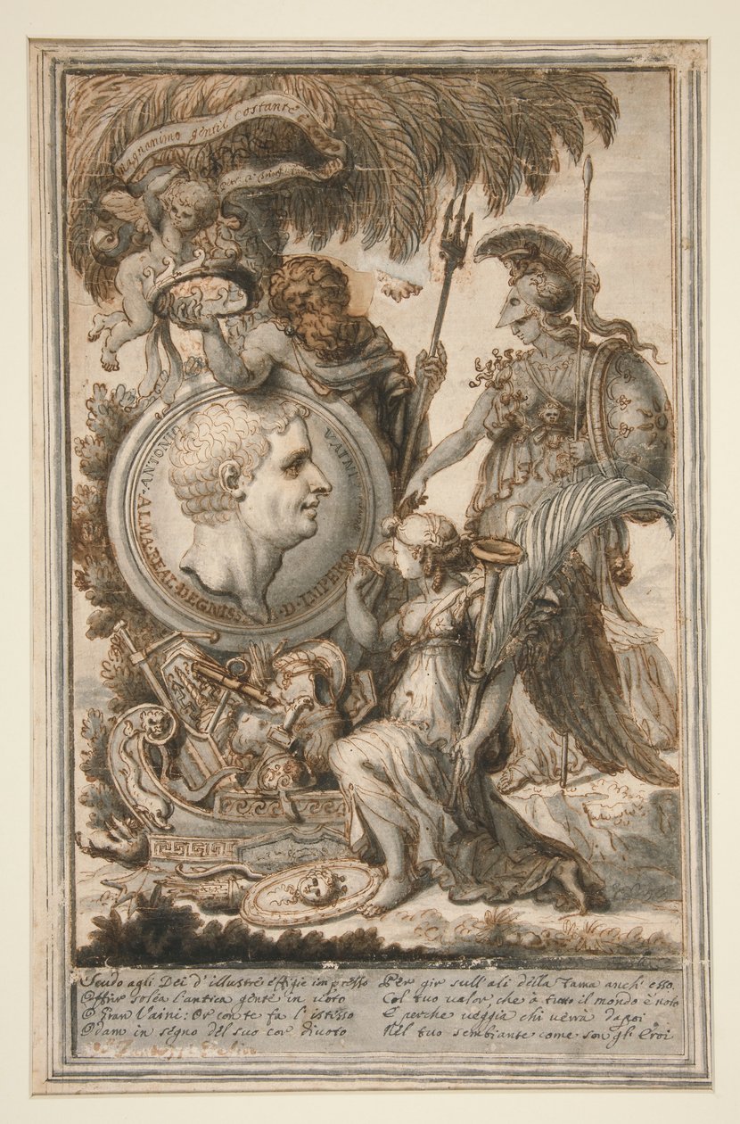 Allegori till Antonio Vainis ära av Unknown