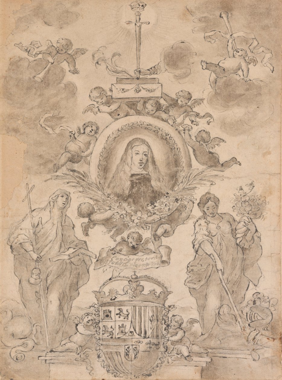 Allegori över Karl II av Spanien av Unknown