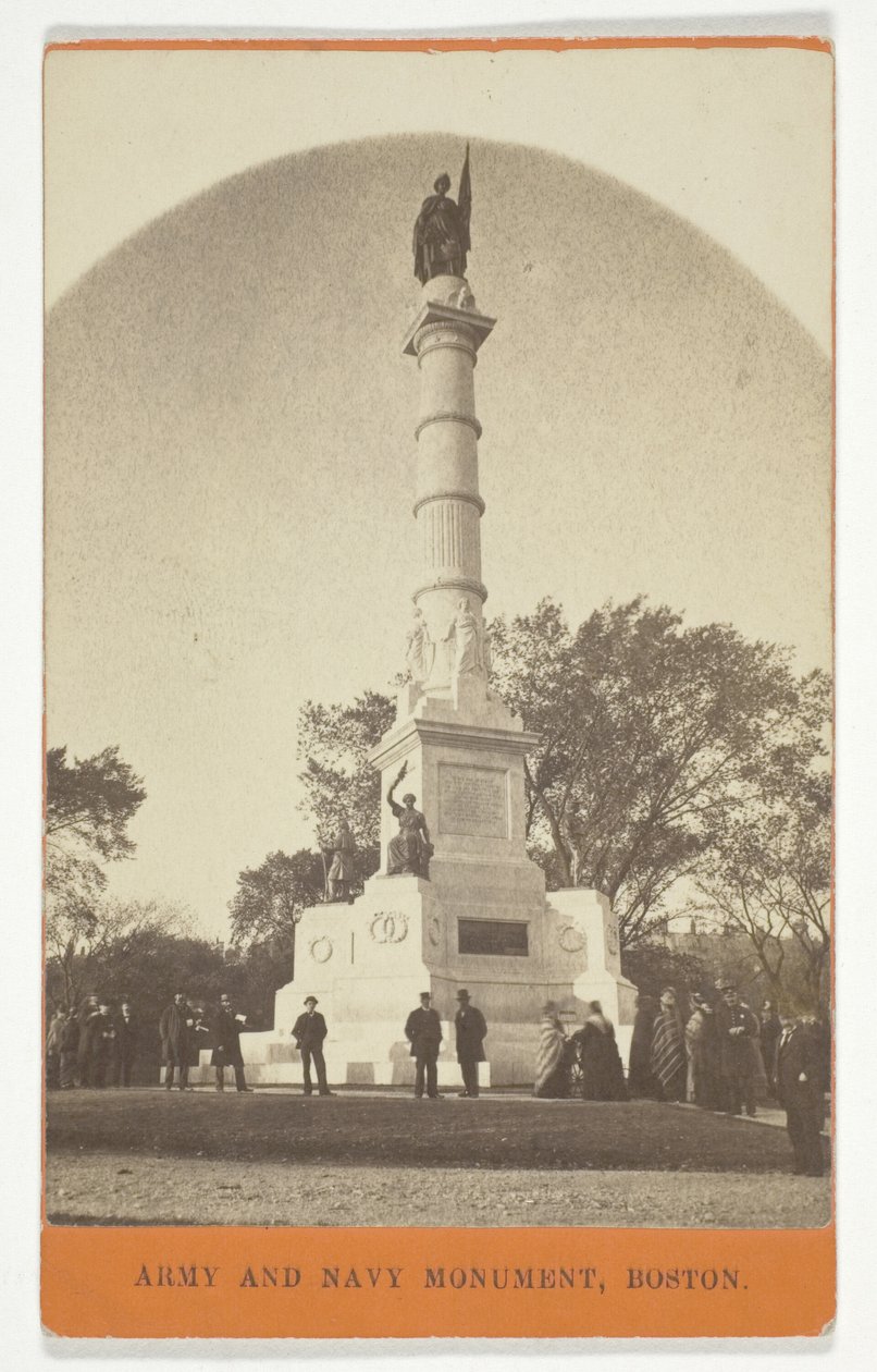 Monument över armén och flottan, Boston av Unknown
