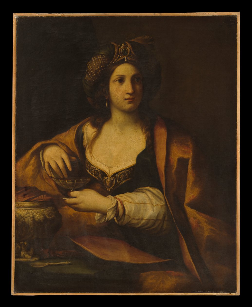 Artemisia, änkan efter Mausolus, kung av Caria av Unknown