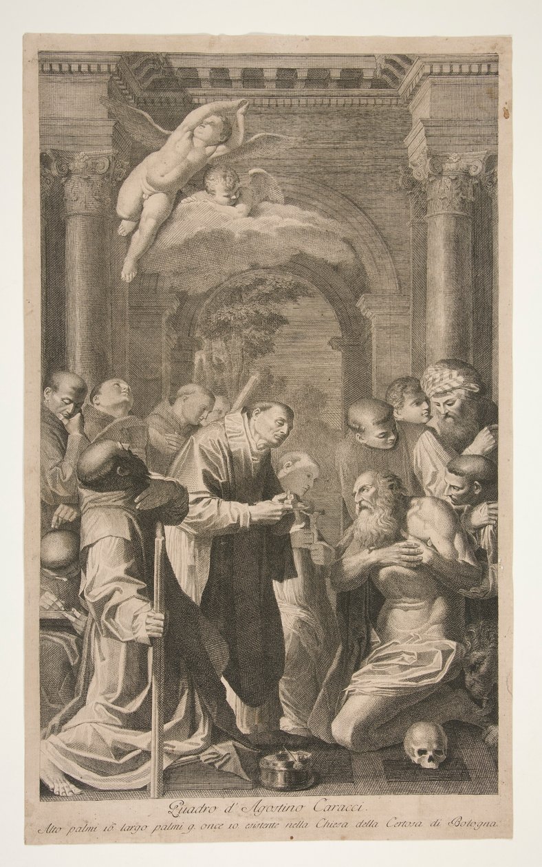 Sankt Hieronymus nattvard av Unknown