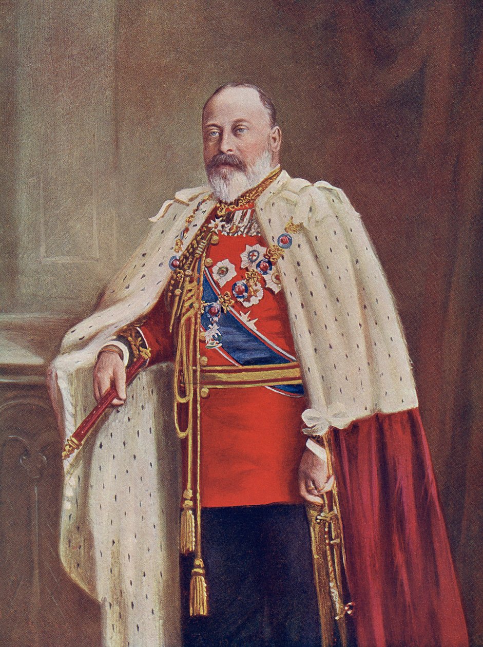 Edward VII, 1841 ? 1910. av Unknown