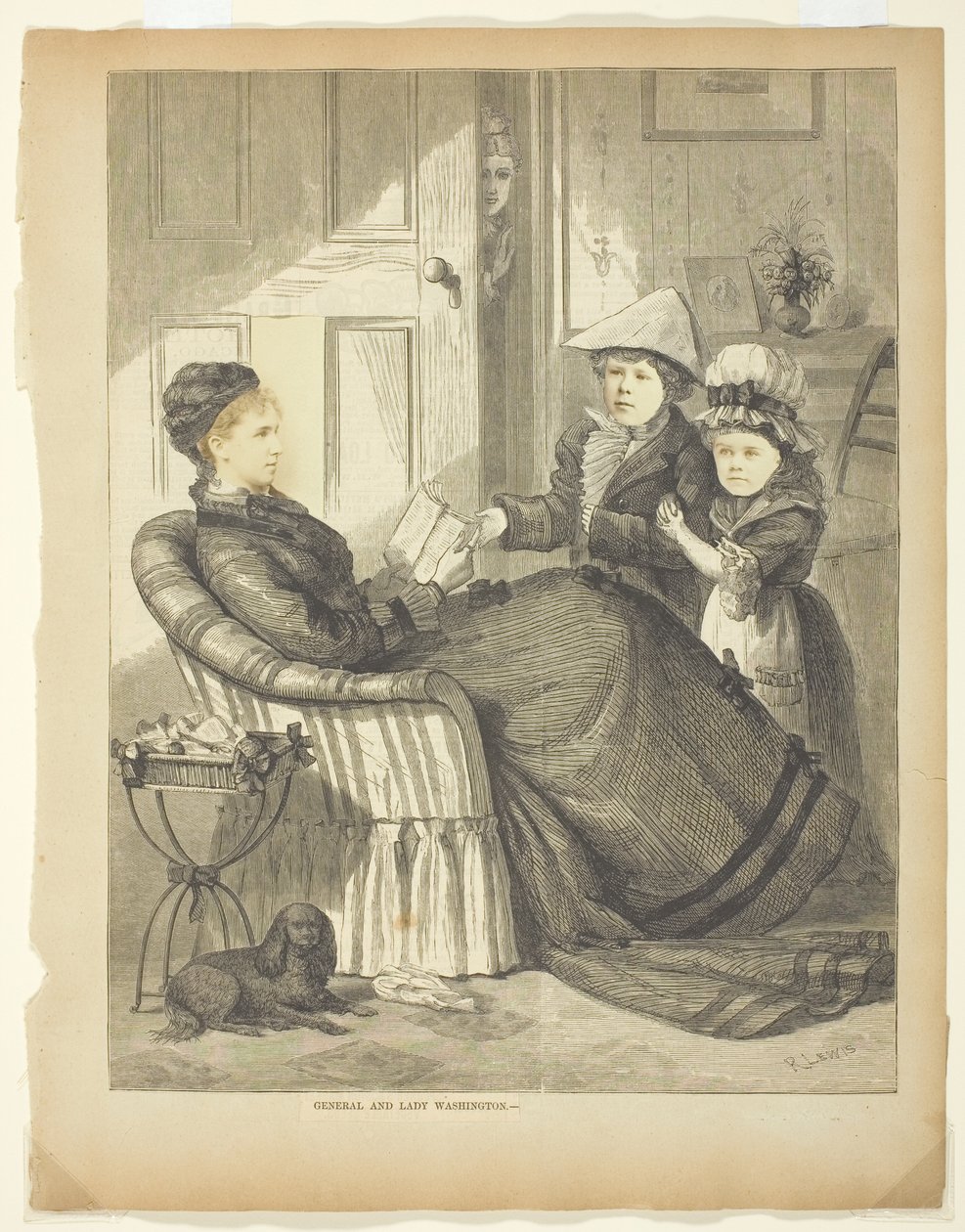 General och Mrs George Washington av Unknown