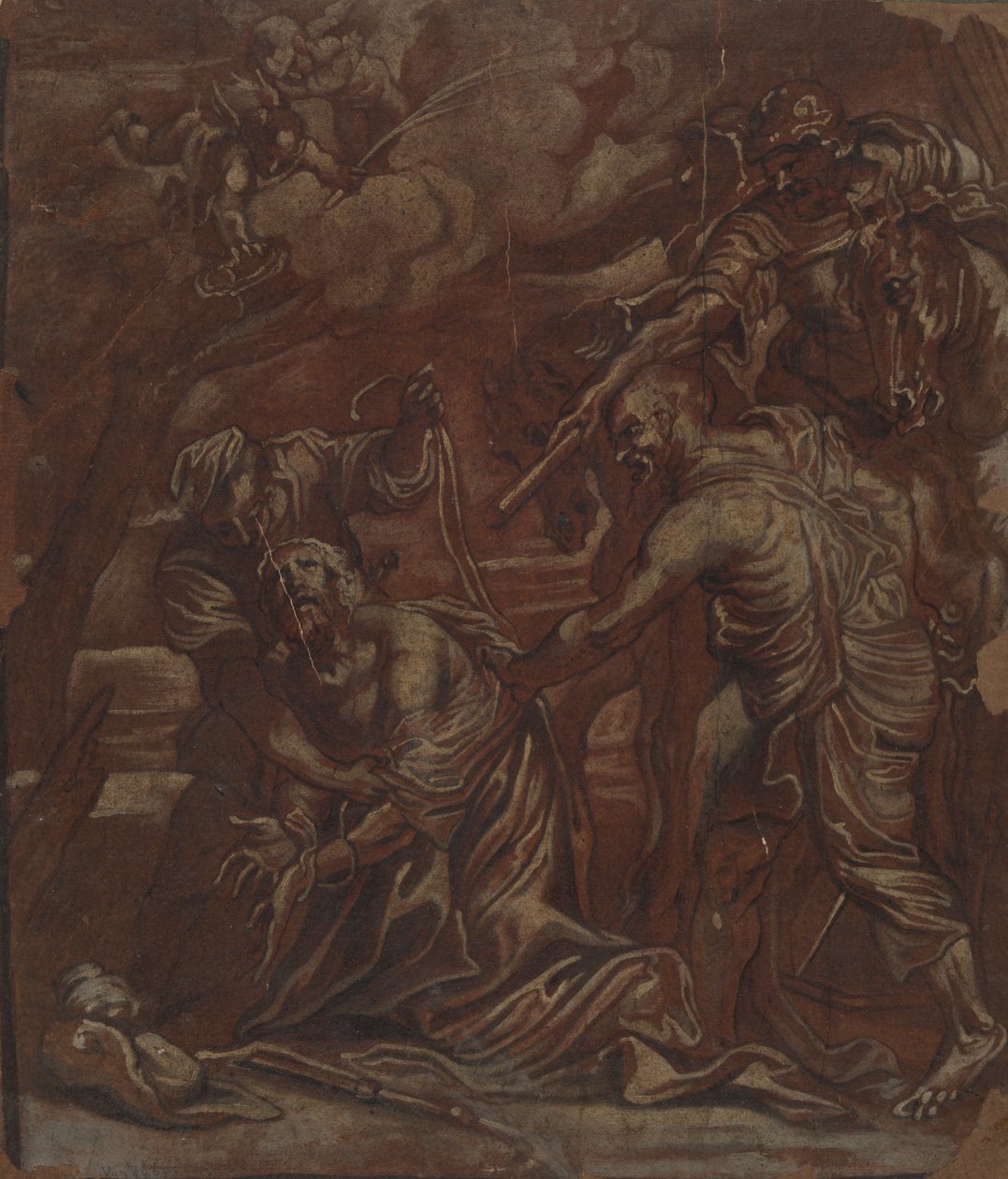 Sankt Jakob den Störres martyrskap av Unknown