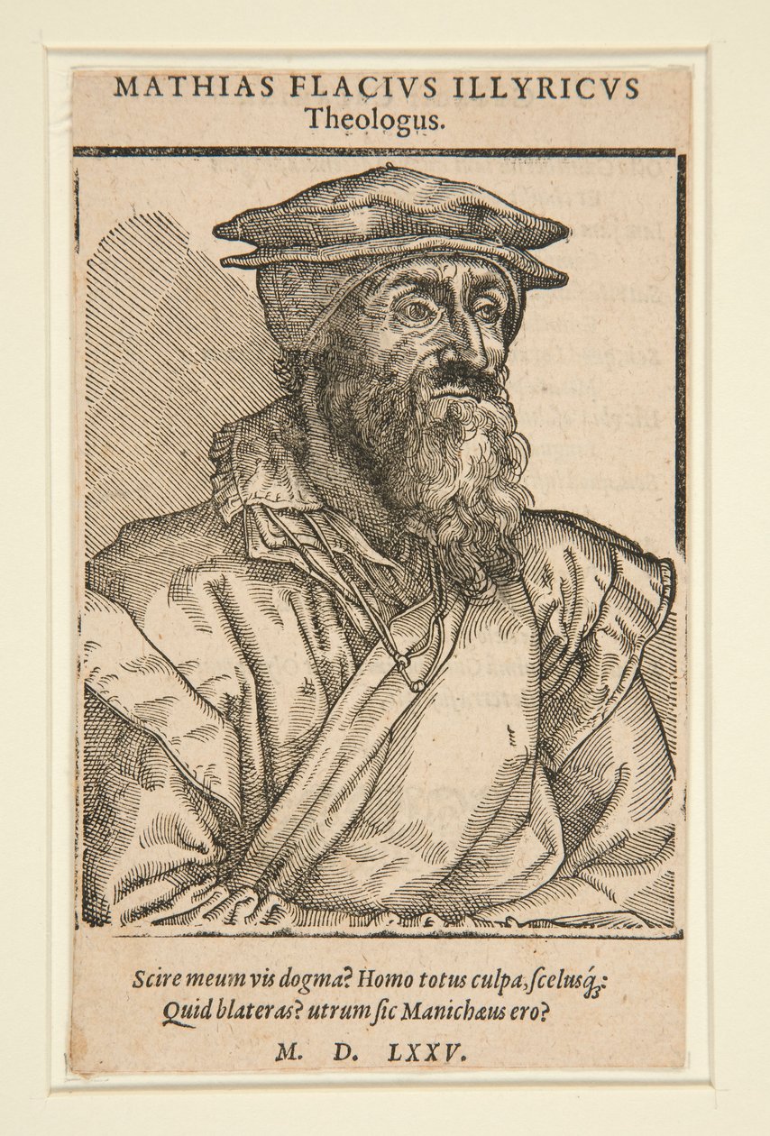 Mathias Flacius Illyricum teolog av Unknown
