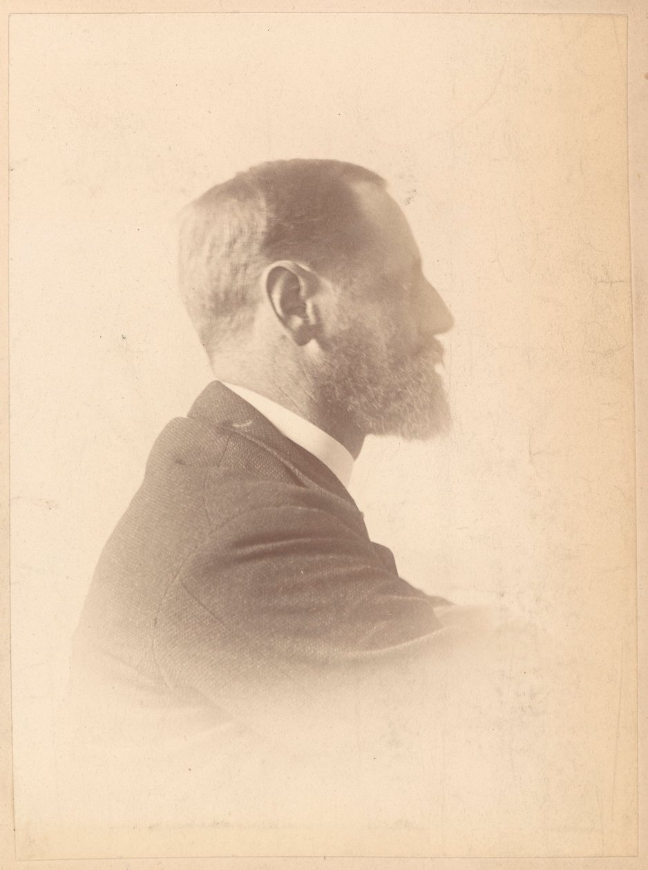 Porträtt av Frederick B. Schell, från albumet [Sydney, Australien] av Unknown