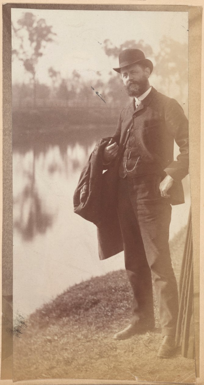 Porträtt av Frederick B. Schell, från albumet [Sydney, Australien] av Unknown