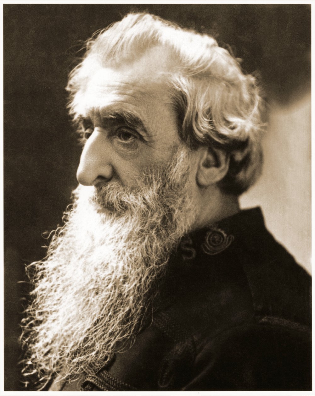 Porträtt av William Booth, ca 1908 av Unknown